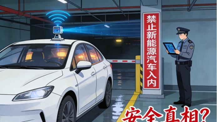 新能源汽车被禁地库：数据揭示安全真相，管理懒政还是技术焦虑？