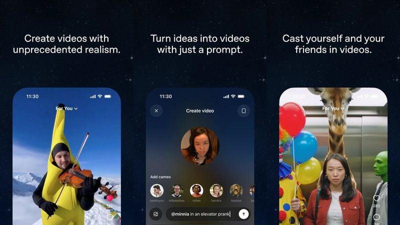 OpenAI Sora更新角色客串功能