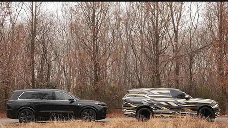 乐道旗舰SUV谍照曝光：尺寸堪比理想L9，支持换电！