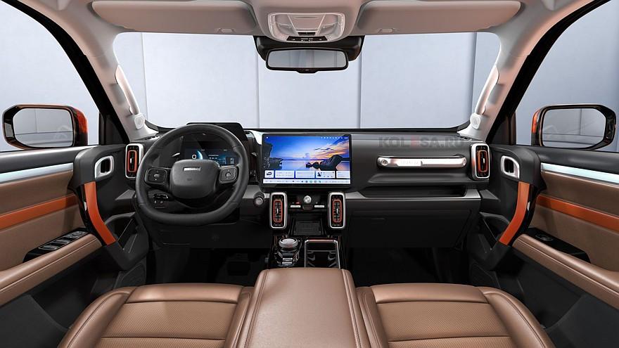 2025款哈弗Dargo曝光：悬浮大屏+硬派外观，这颜值能打吗？