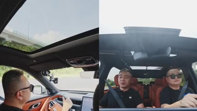 吉利高管以身试险：85km/h弯道爆胎实测