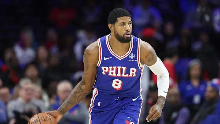 76人官宣乔治因伤缺席对阵魔术：复出仅打3场再次停赛，顶薪只有场均13分