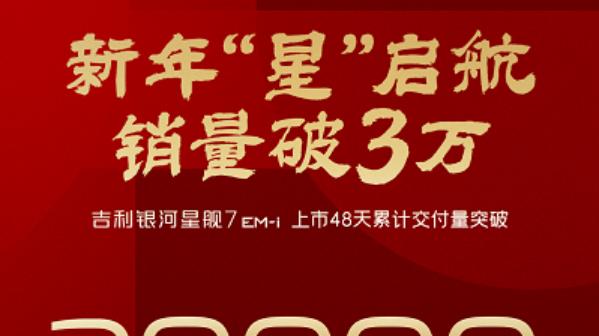 真明星！星舰7上市48天卖3万台，新年开它去哪都City！