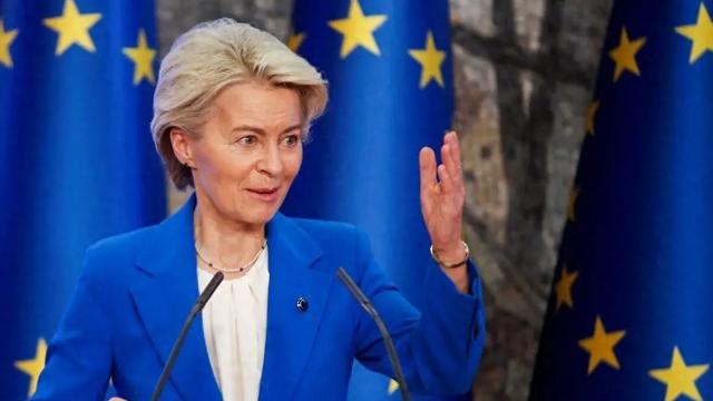 冯德莱恩反击，美欧“塑料兄弟”的遮羞布被撕得稀碎