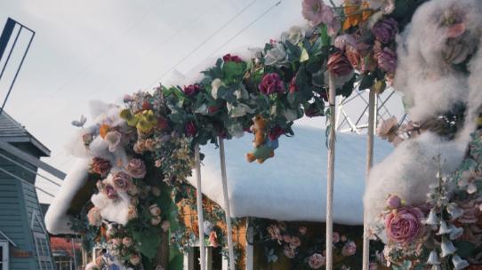 美女亲测！三秋醋博园雪国童话区拍照攻略，这6个机位太出片了