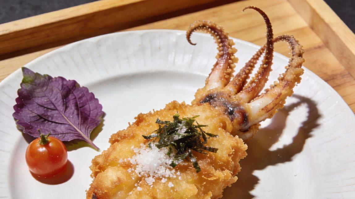 我们一起来复刻国宴菜：日式花枝炸秘技