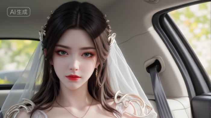 国漫女神#穿婚纱的美杜莎