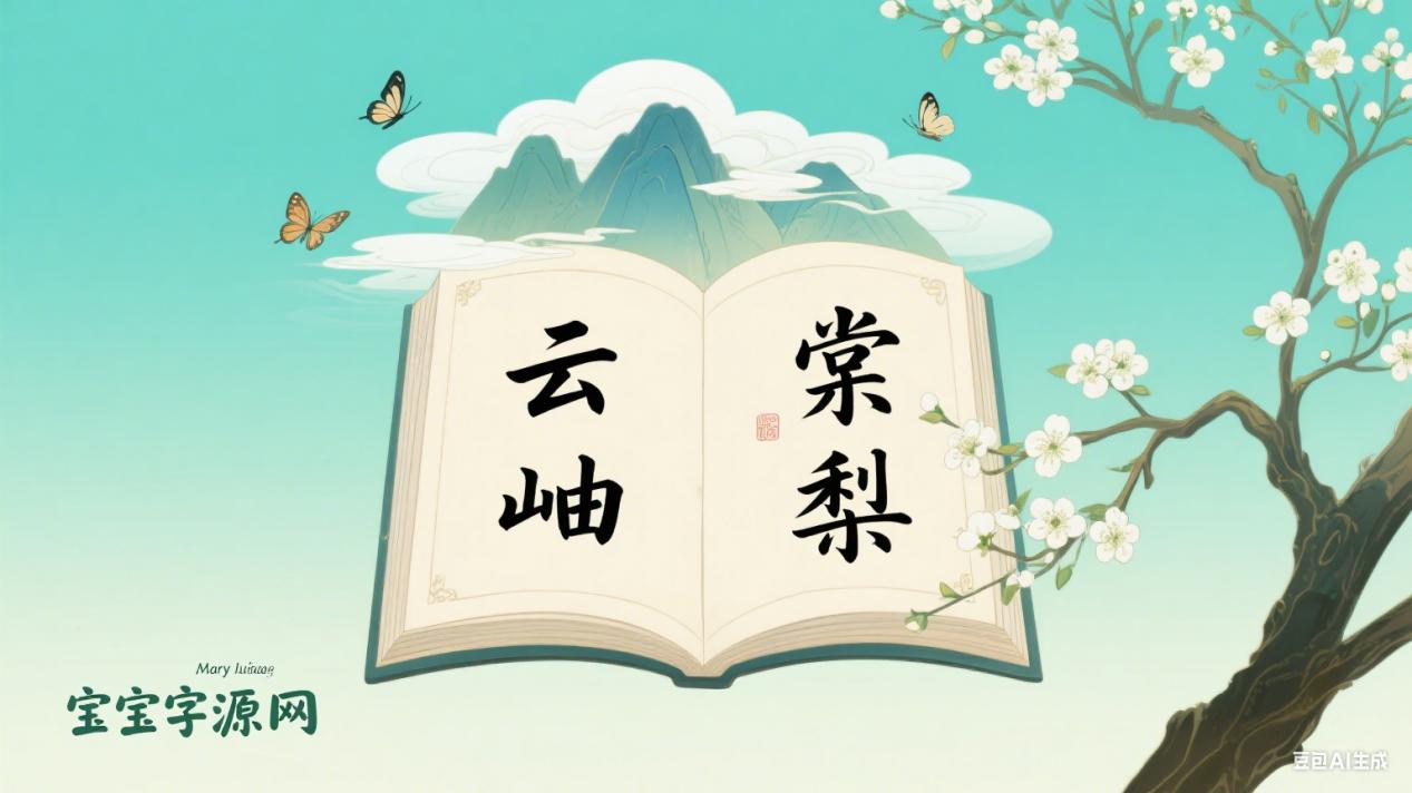自然系取名YYDS！'云岫''棠梨'