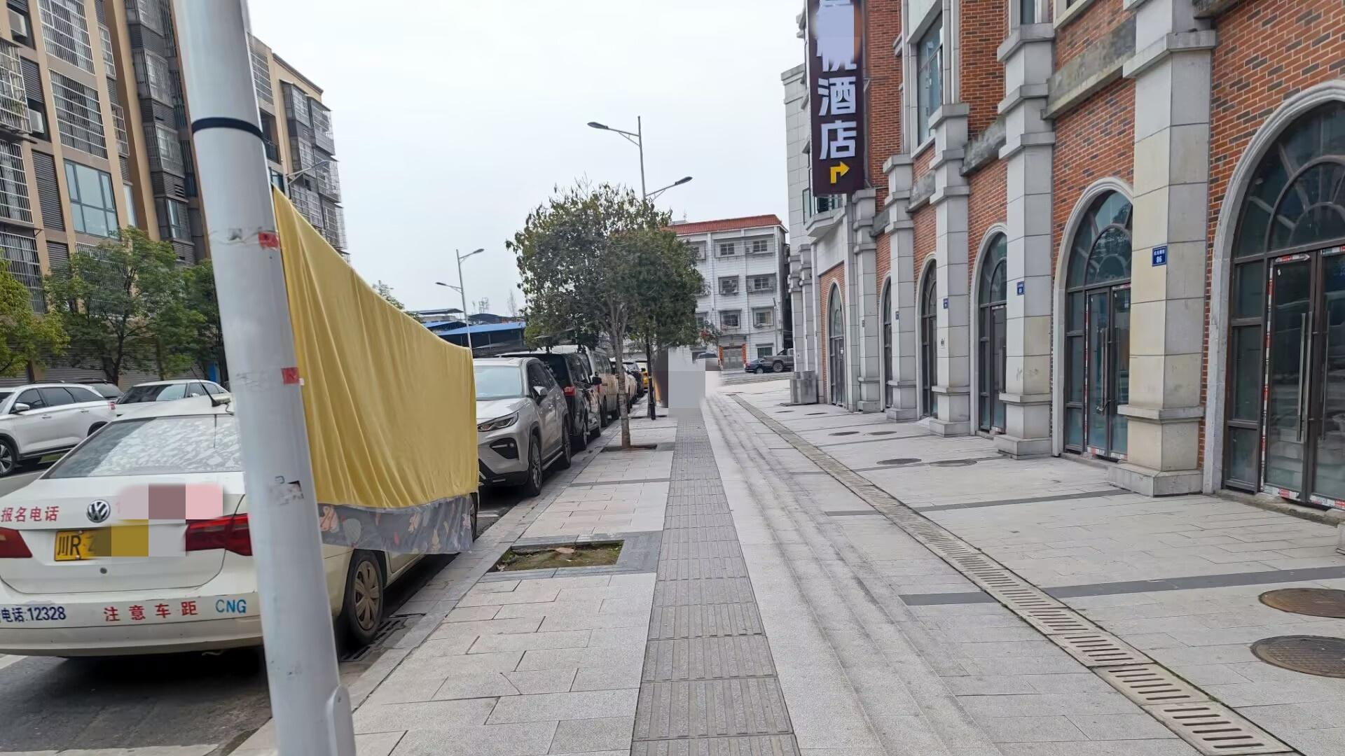 营山县城区街道上一些路灯杆子，是不是“变身”晾衣杆了？