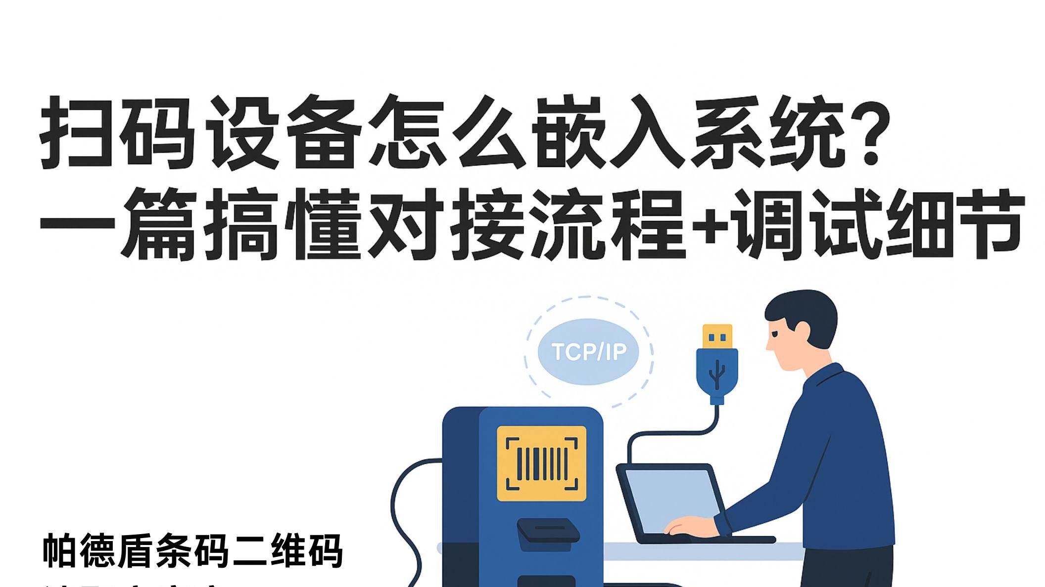扫码模组怎么对接系统？看完这篇就明白了