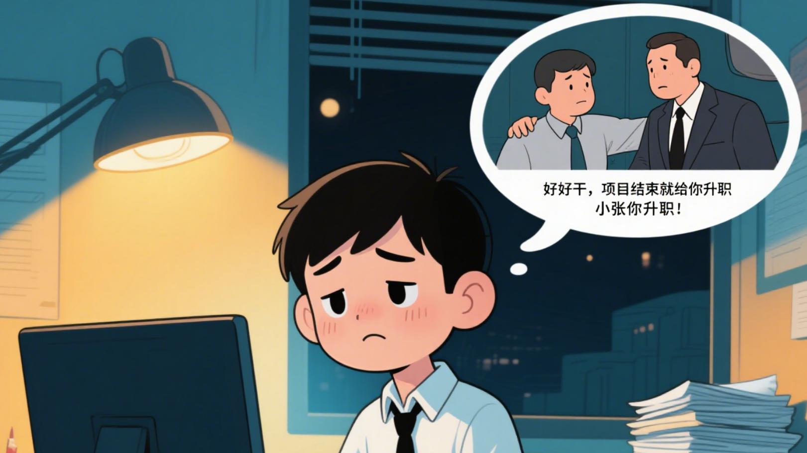 领导画的 “大饼”，要不要信？职场向上社交的避坑指南 —— 那些空头承诺，藏着多少职场暗礁？