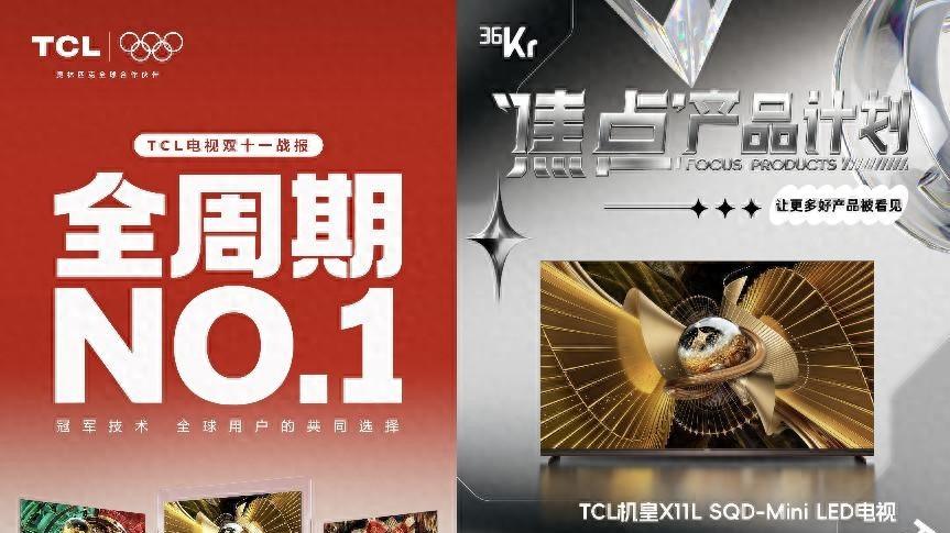 画质王炸登场！SQD-Mini LED电视X11L荣登36氪 年度焦点产品