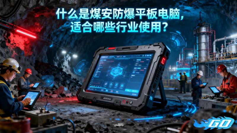 什么是煤安防爆平板电脑, 适合哪些行业使用？
