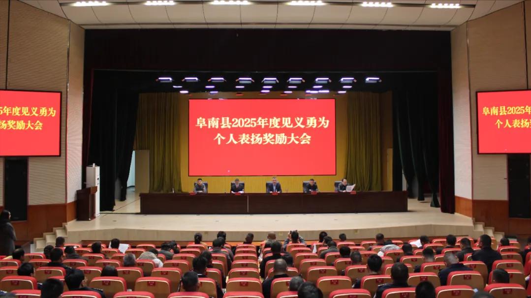 通报表扬！阜南7人获评见义勇为个人