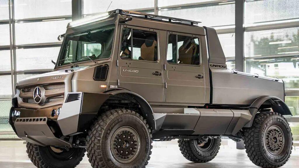 它是最豪华的乌尼莫克？双排驾驶室+皮卡车身，奔驰联手知名改装企业推出“硬核”定制版乌尼莫克！