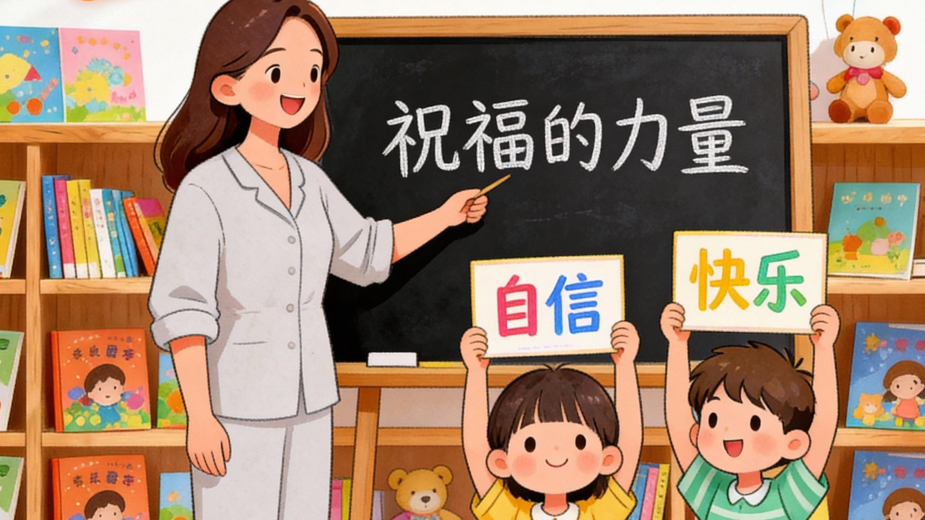 家长要祝福孩子，而不是指责抱怨孩子，越祝福越好，越抱怨越坏