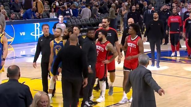 库里10中1遭火箭血虐！申京：真打不过我们！西部排名大洗牌！