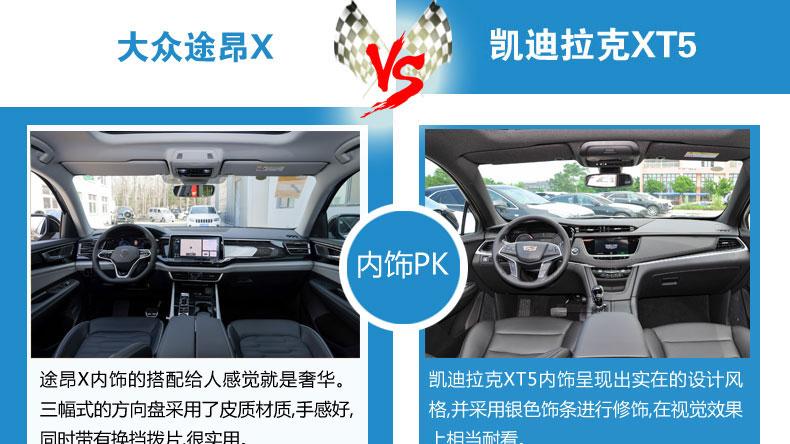沈阳途昂X与凯迪拉克XT5深度对比，谁更值得入手？