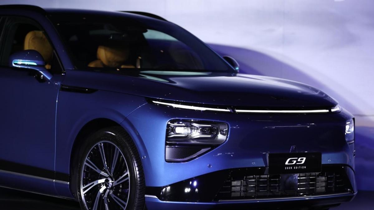 2025款小鹏G9上市 24.88万起 全系高阶智驾 配双腔空悬