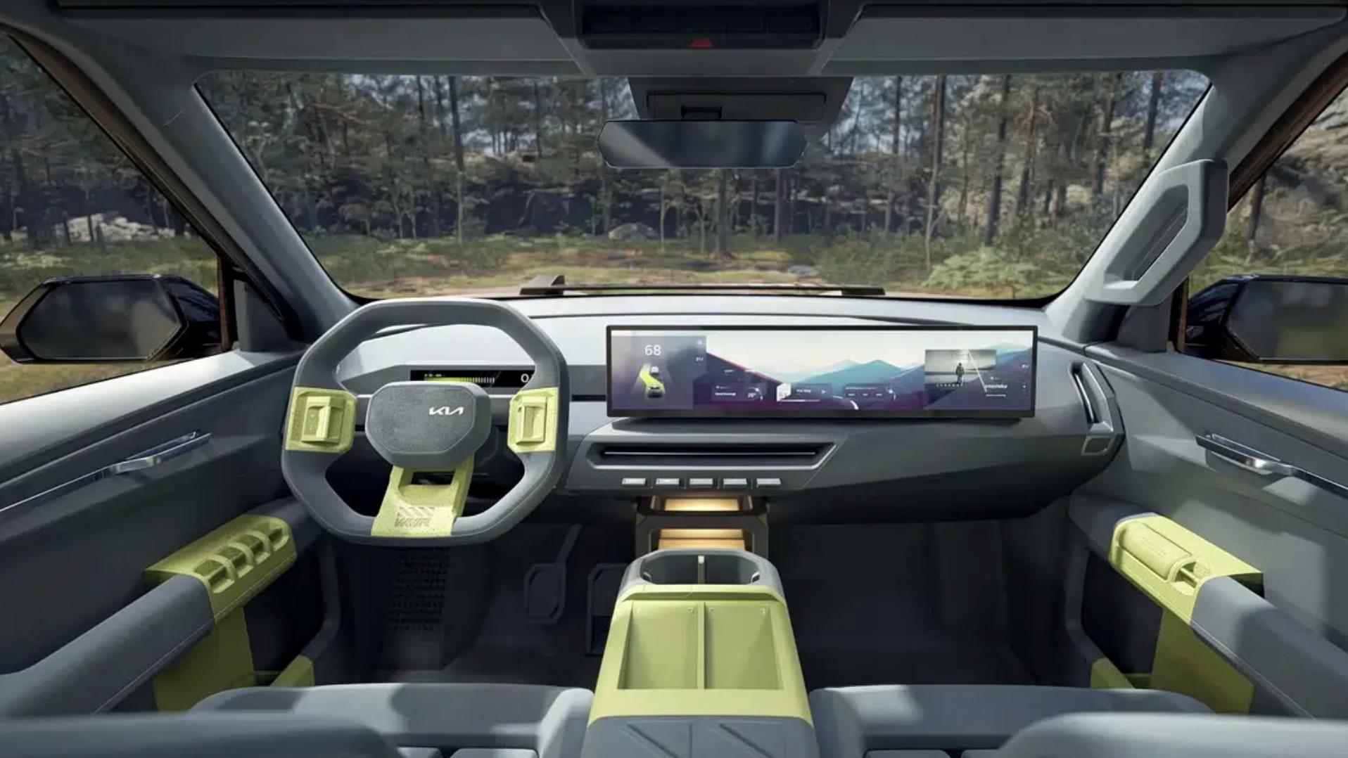 韩系纯电跨界硬派SUV，越野套件加持，通过性强大，内饰也很科幻