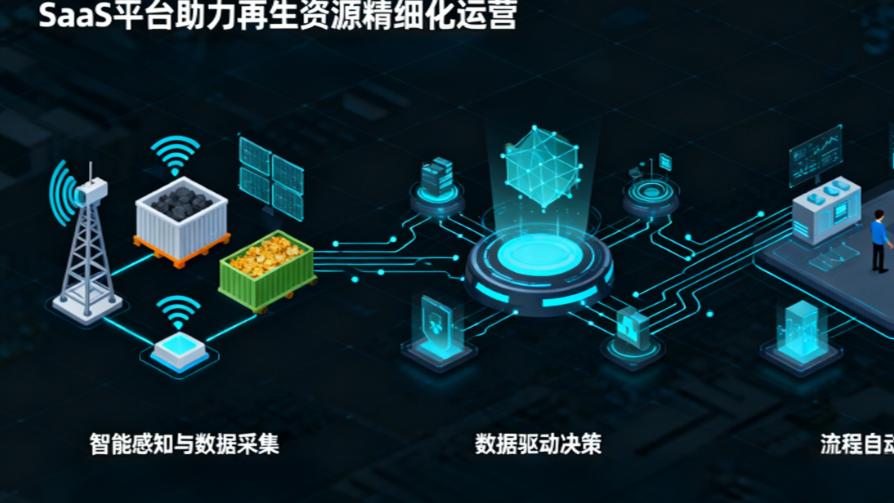 智慧再生资源回收解决方案：如何用SaaS系统实现精细化运营？​