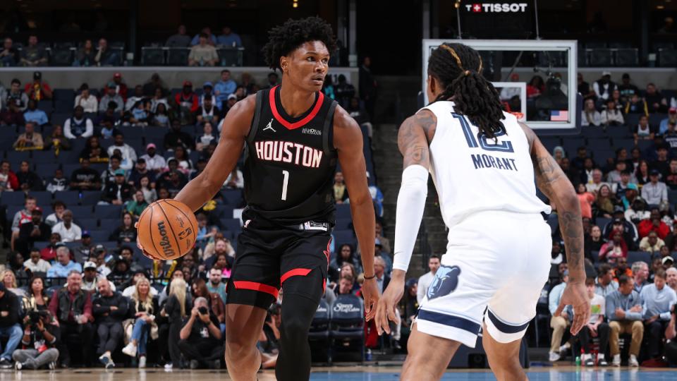 冲击首次全明星！阿门轰28+10+7+2抢断大爆发：率火箭豪取5连胜