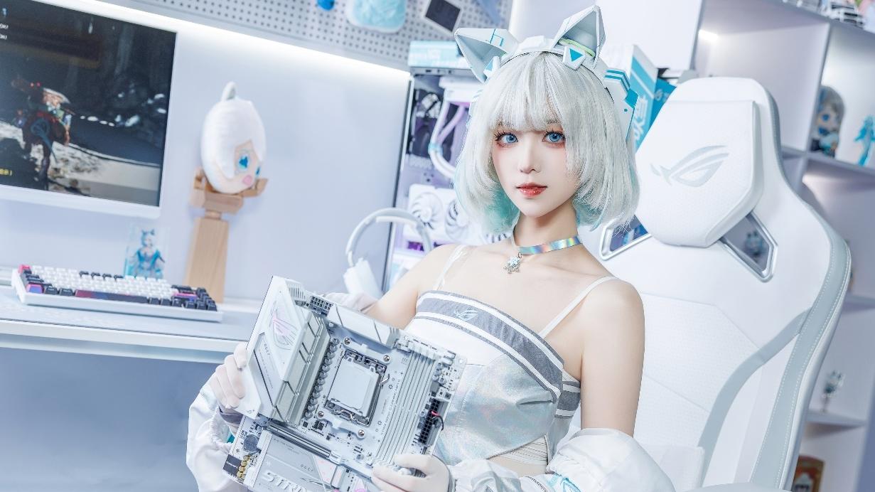 超至DDR5-8500：华硕ROG B850小吹雪主板战力非凡