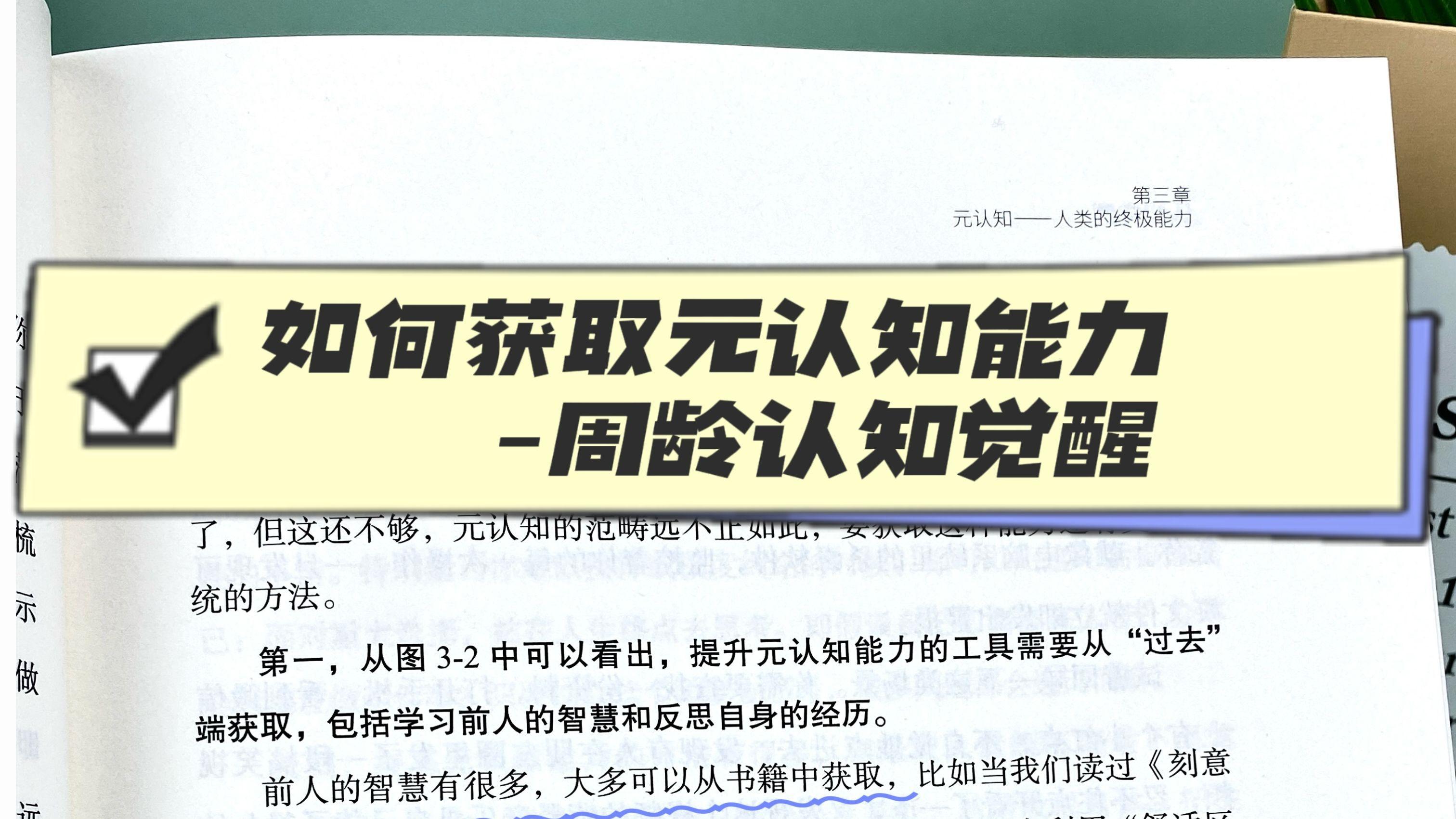 如何获取元认知能力-周岭认知觉醒