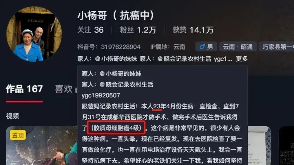 网红“小杨哥”离世，年仅33岁！
