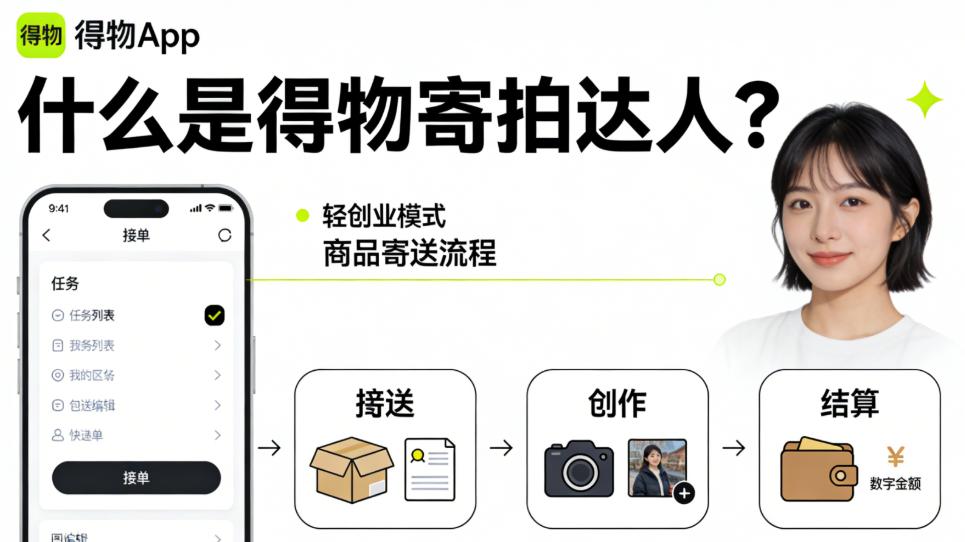​普通人副业新风口：为什么“得物寄拍达人”值得你认真考虑？
