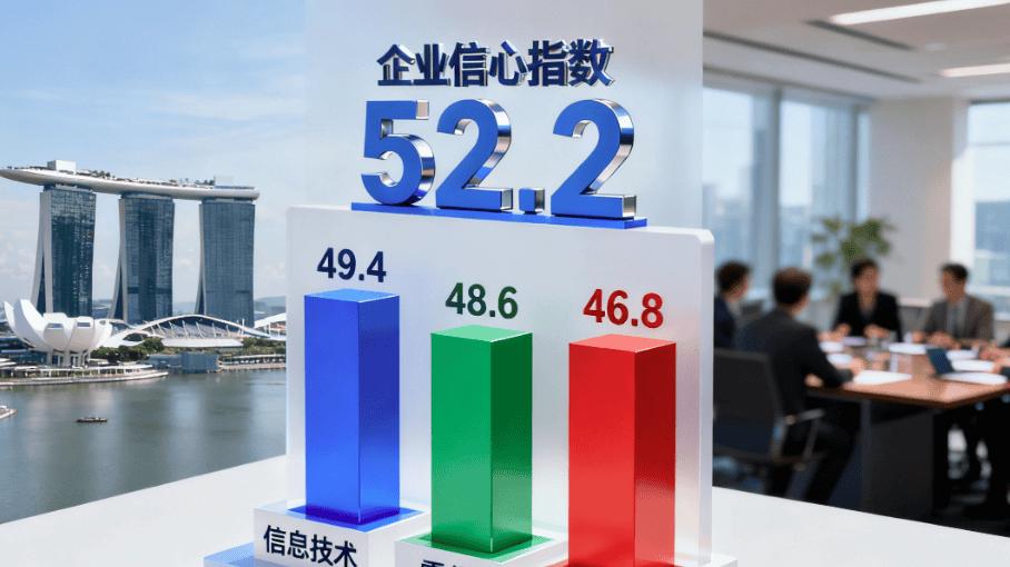 新加坡Q3企业信心指数跌至 52.2中小企业悲观情绪加剧