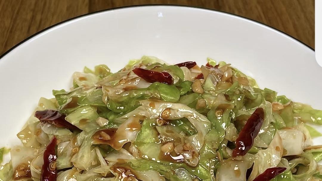 酸辣包菜丝