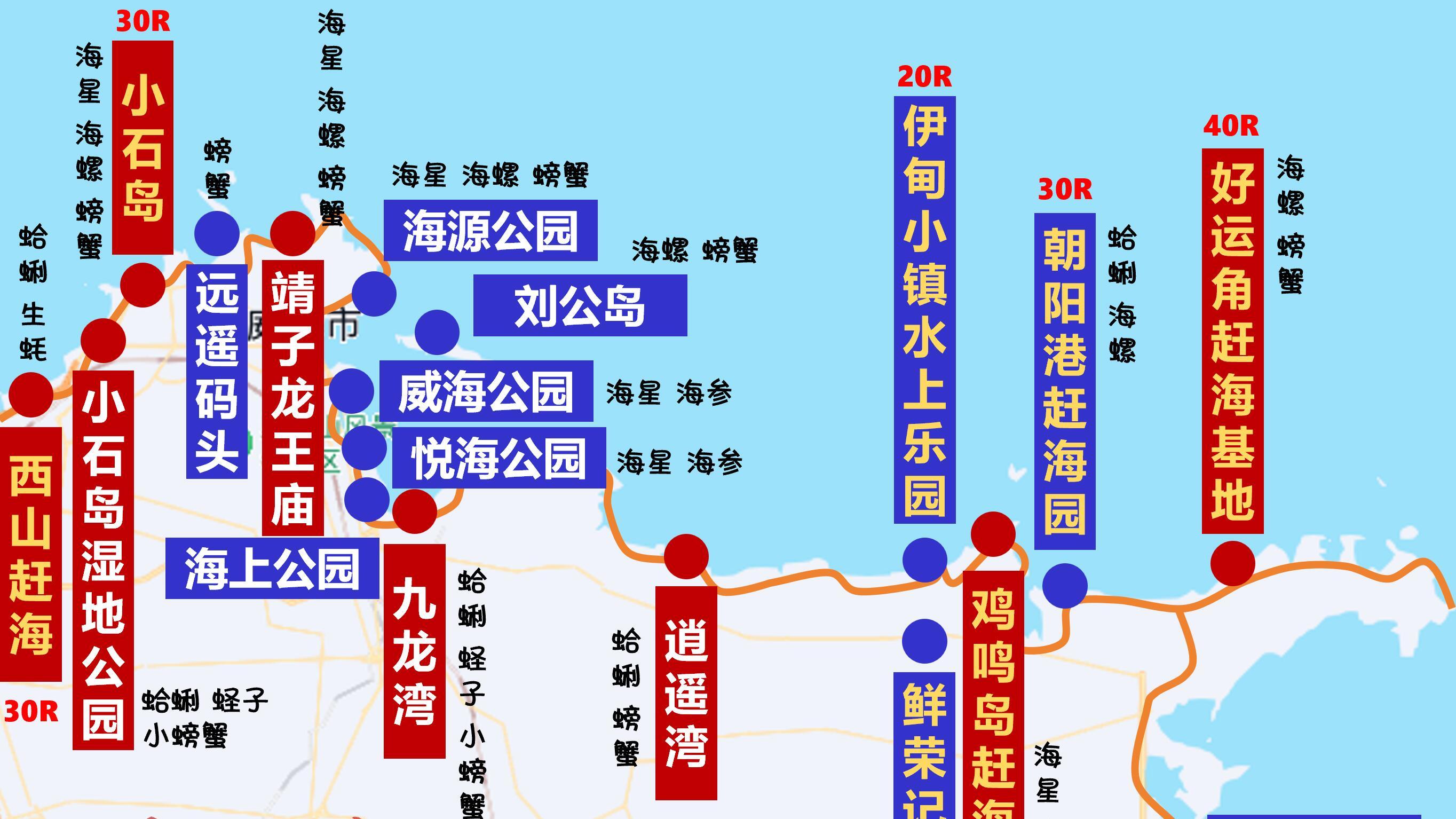 威海旅游，土著私藏的赶海圣地