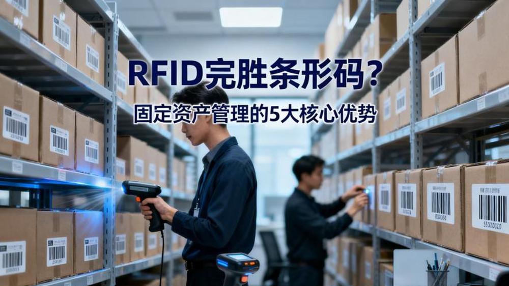 RFID完胜条形码？固定资产管理的5大核心优势