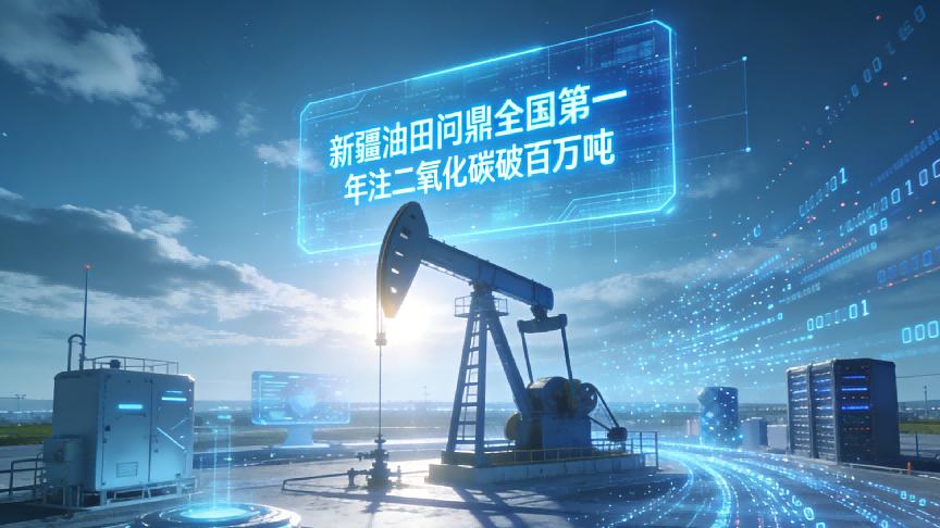 新疆油田问鼎全国第一！年注二氧化碳破百万吨