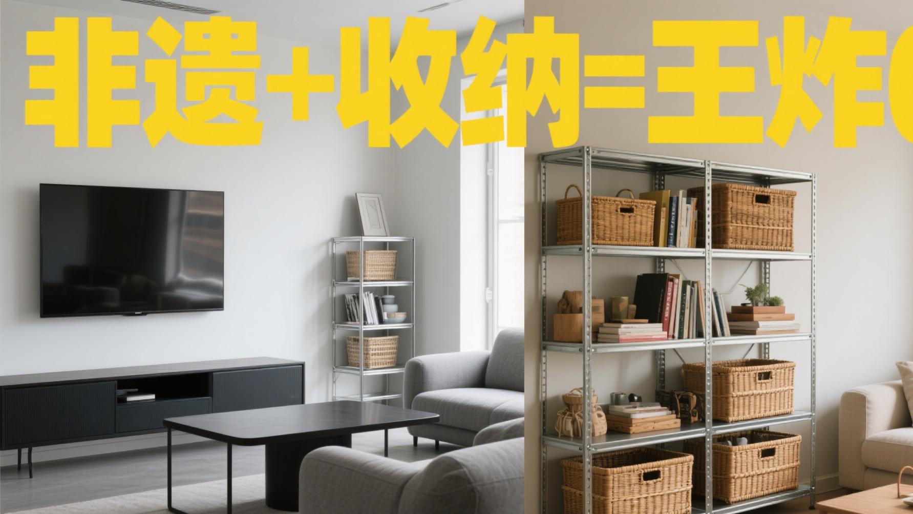 国潮收纳美学！3招用非遗元素打造高颜值家居，成本低到离谱！