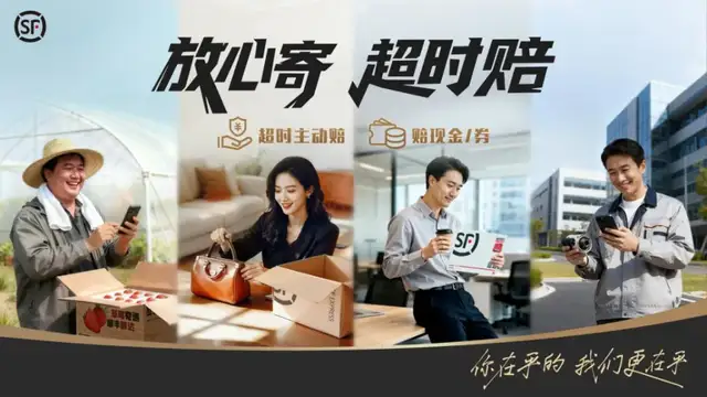 快递业卷向“确定性”，顺丰首推“超时赔付”