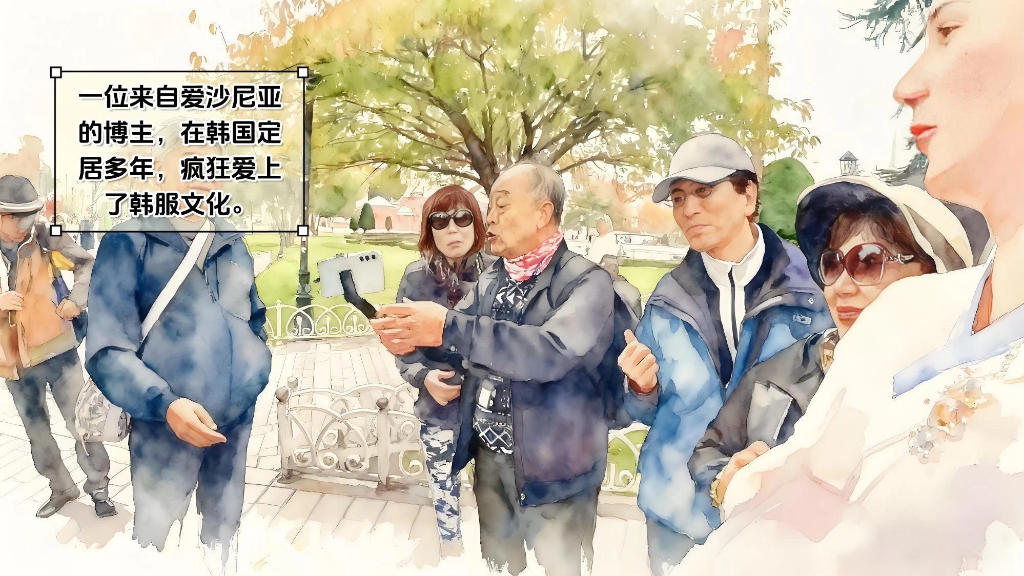 韩国网友说穿韩服去中国危险，她偏不信，结局太暖心！