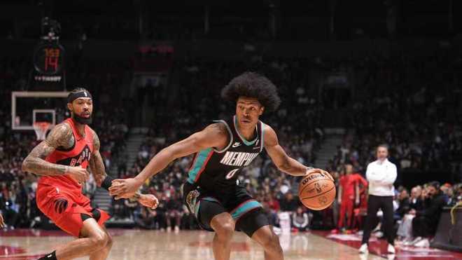 莫兰特禁赛！灰熊6人上双仍输猛龙 巴恩斯19+12+8巴雷特27+6+6