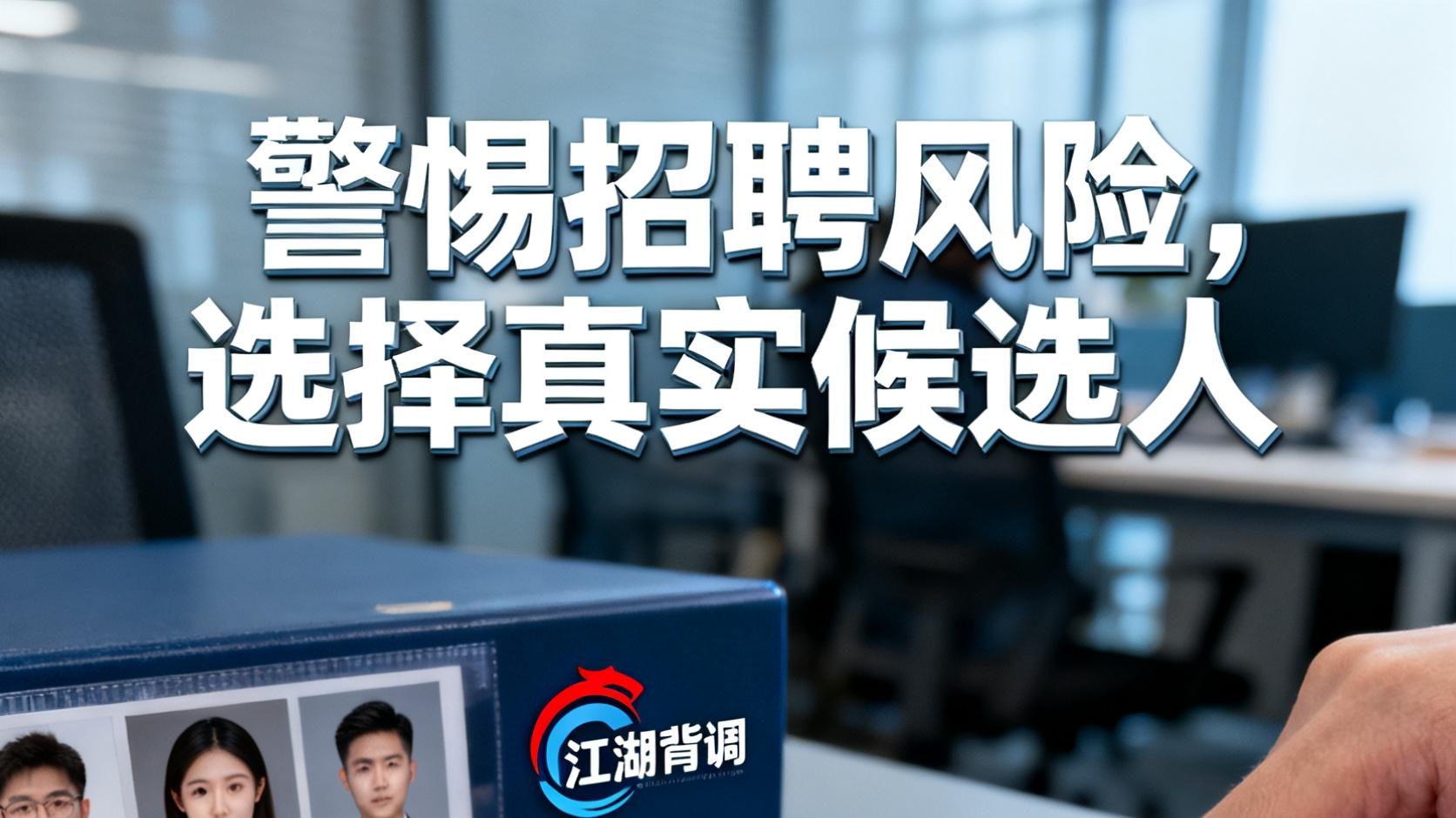 还在为员工“隐形风险”头疼？江湖背调系统帮你把好关