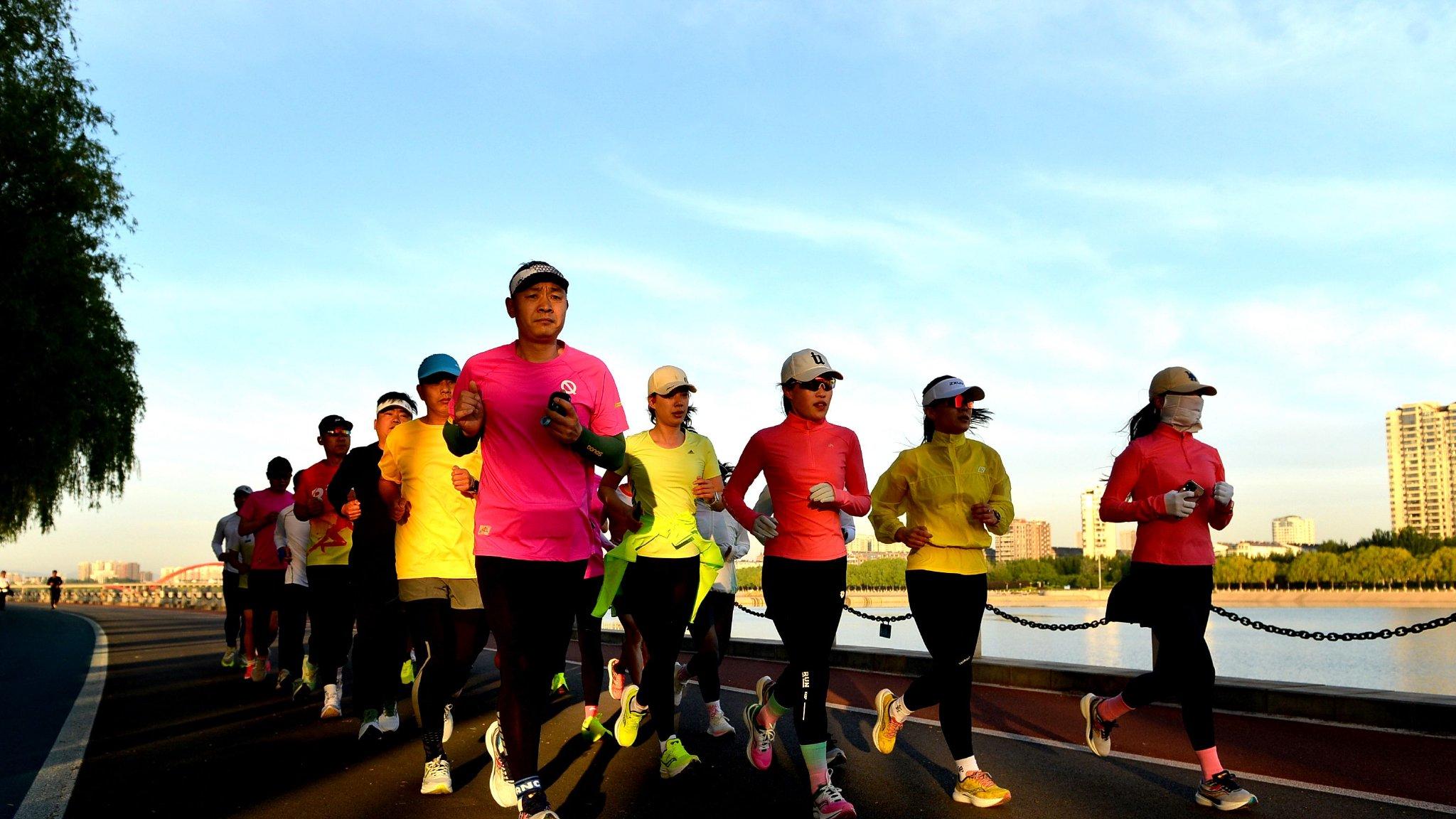 北方盛夏，运动成景