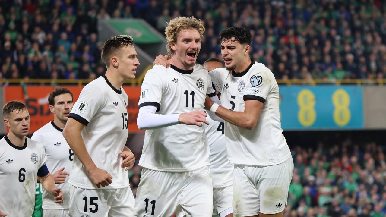 高中锋就是破密集防守的利器，德国战卢森堡，看沃尔特马德的表演！