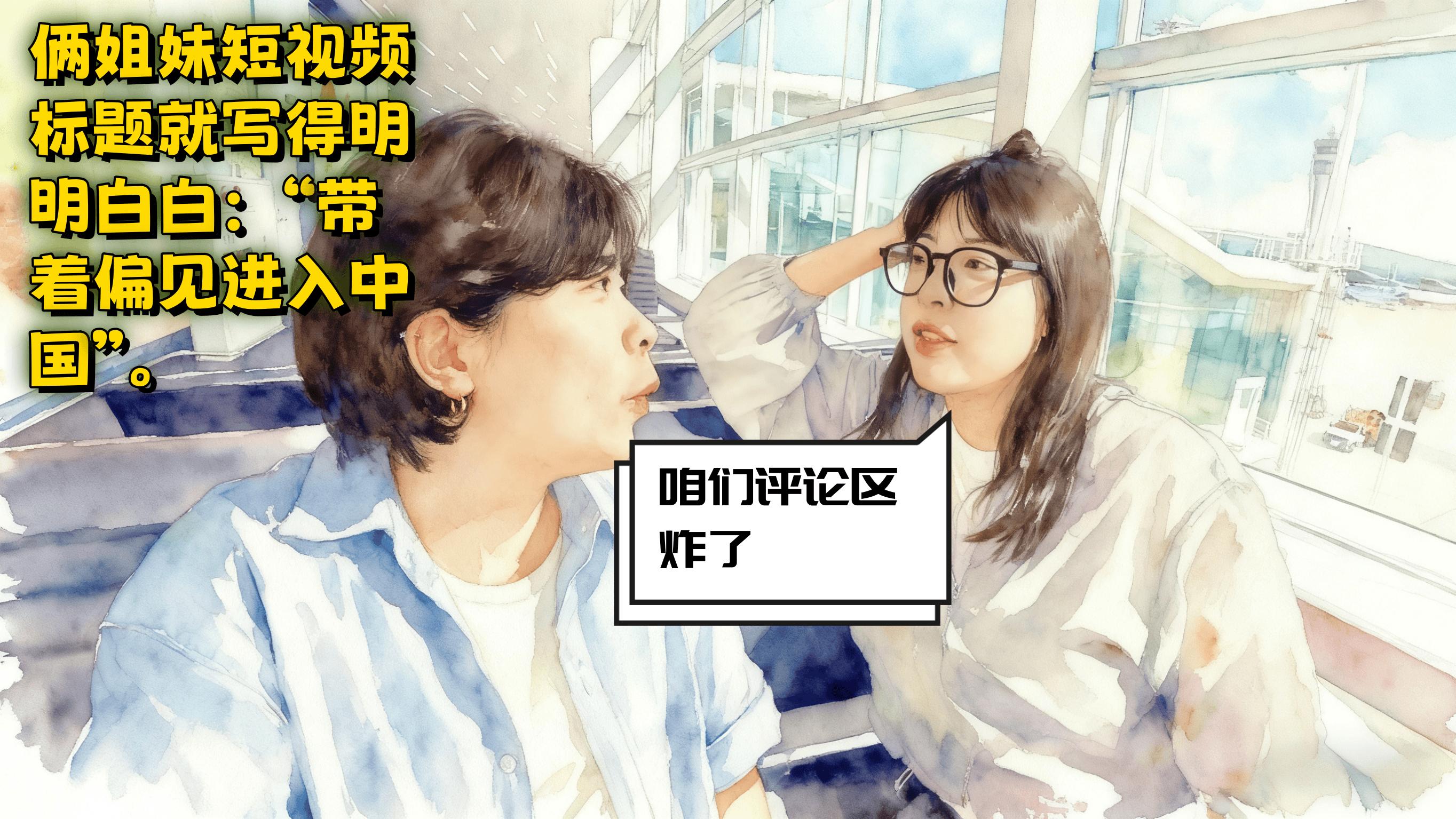 两个韩国女孩带着偏见来中国，结果被现实打脸了