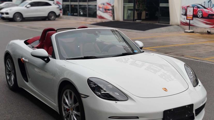 2020年保时捷718Boxster，3万公里准新车，圆你敞篷跑车梦！