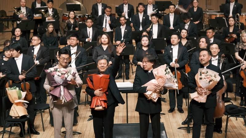 姜万通管弦乐作品音乐会圆满成功