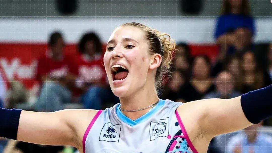 打破纪录！21岁安特罗波娃狂轰569分，朱婷老队友成意大利女排新核