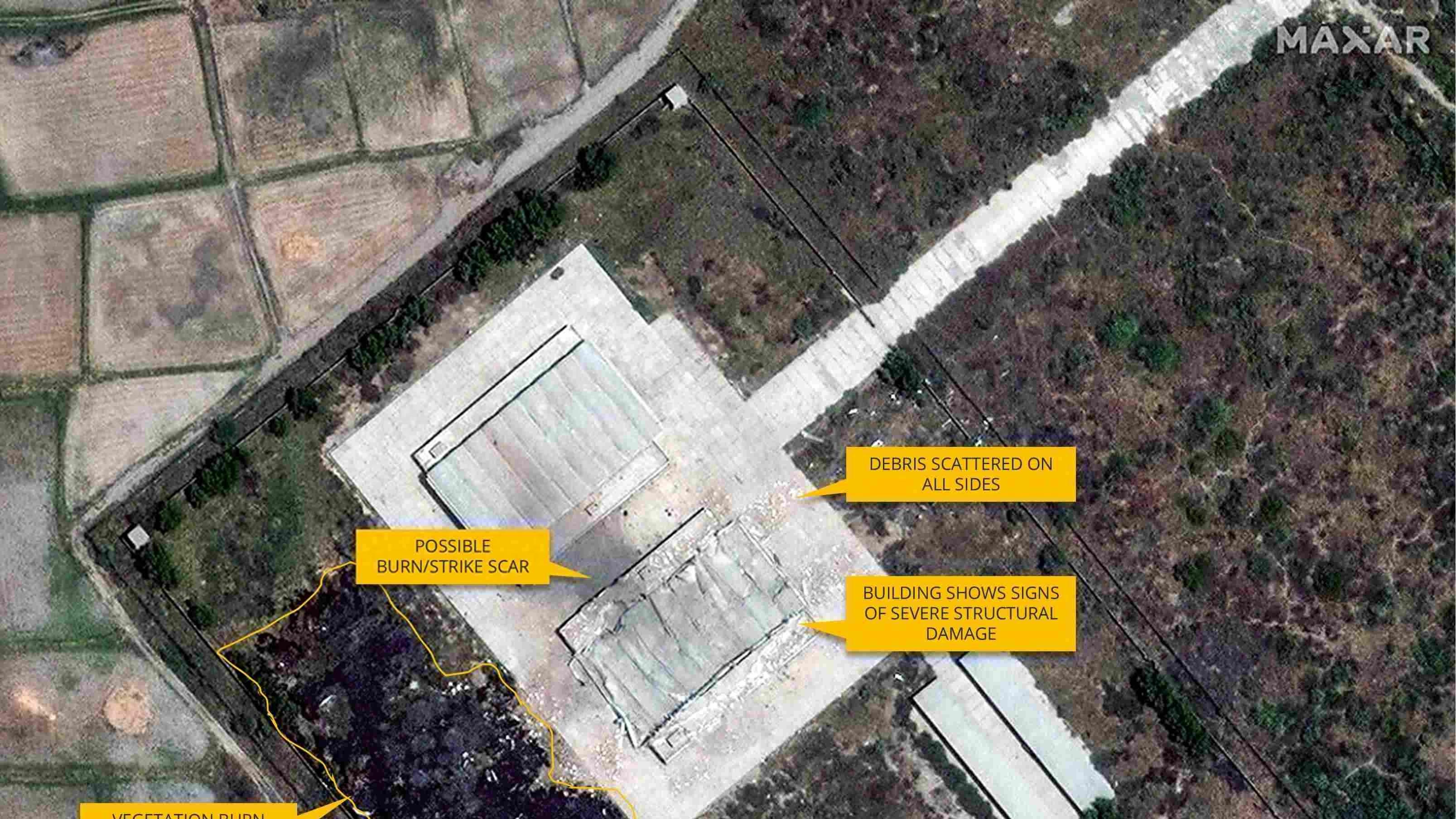 卫星拍到巴基地被炸，印度突然打后勤，巴方反击说毁了印26处设施？