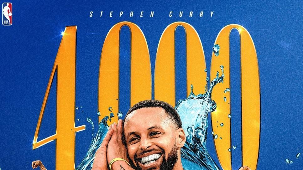 库里太疯狂！亲手改写 NBA 过去 79 年三分球历史，震撼联盟