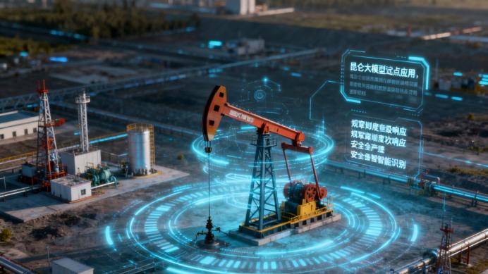 辽河油田试点昆仑大模型，规章制度秒级响应，安全隐患智能识别