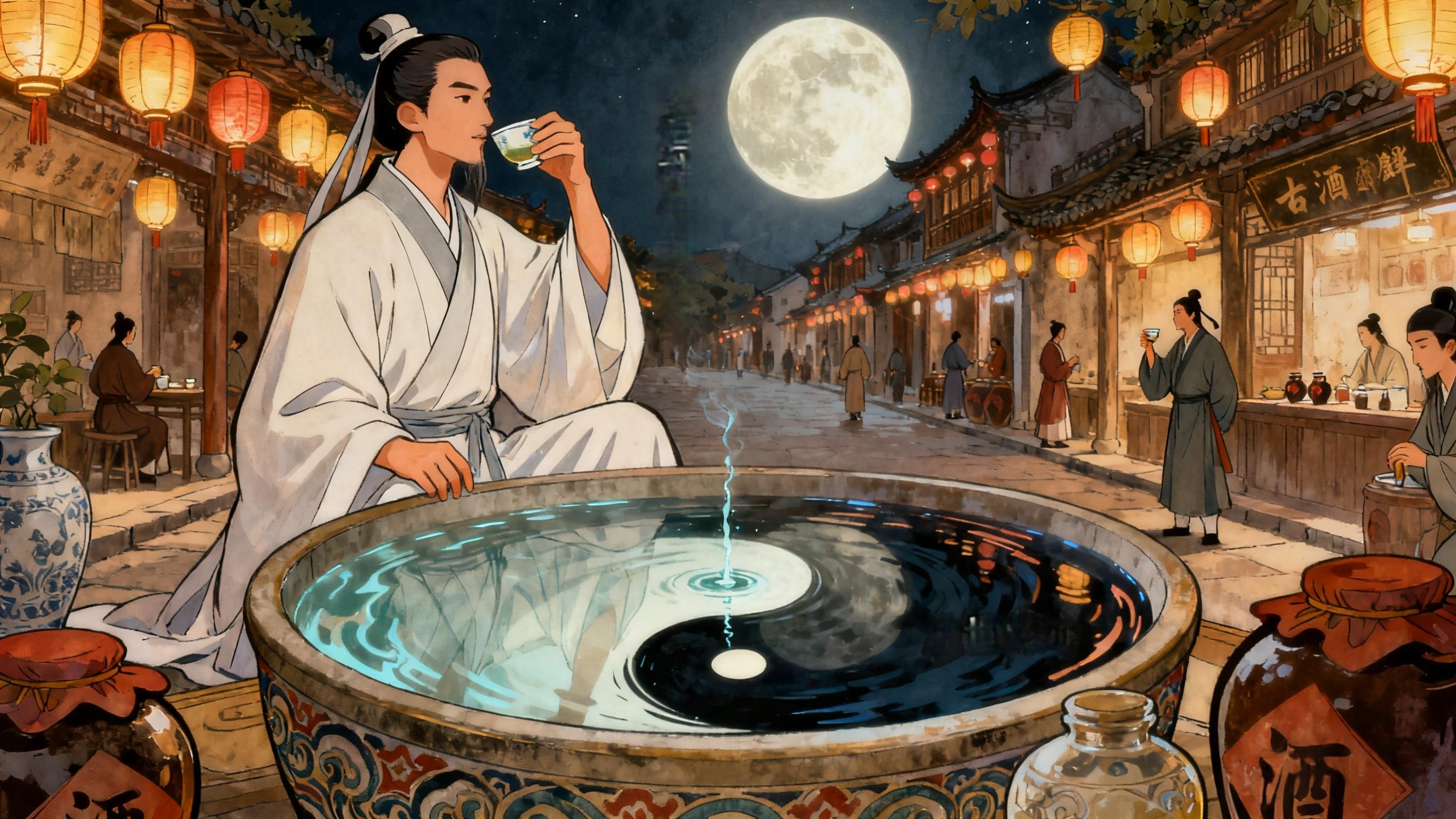 解无根树花酒玄机 浊世修得清真神仙道